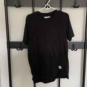 Black Shirt with Hidden Pocket